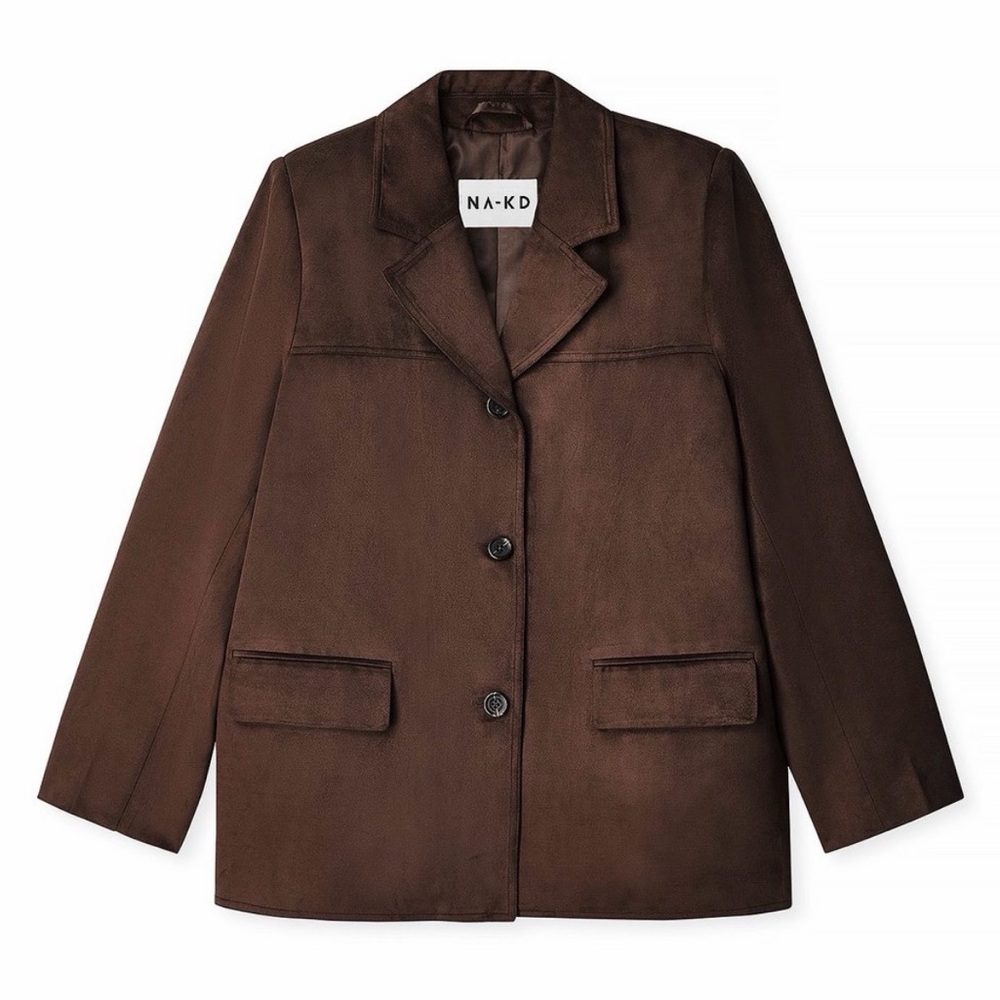 Faux Suede Jacket